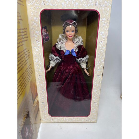 1996 Sentimental Valentine Victorian Barbie Doll Hallmark SE, Downton Abbey - Picture 3 of 7